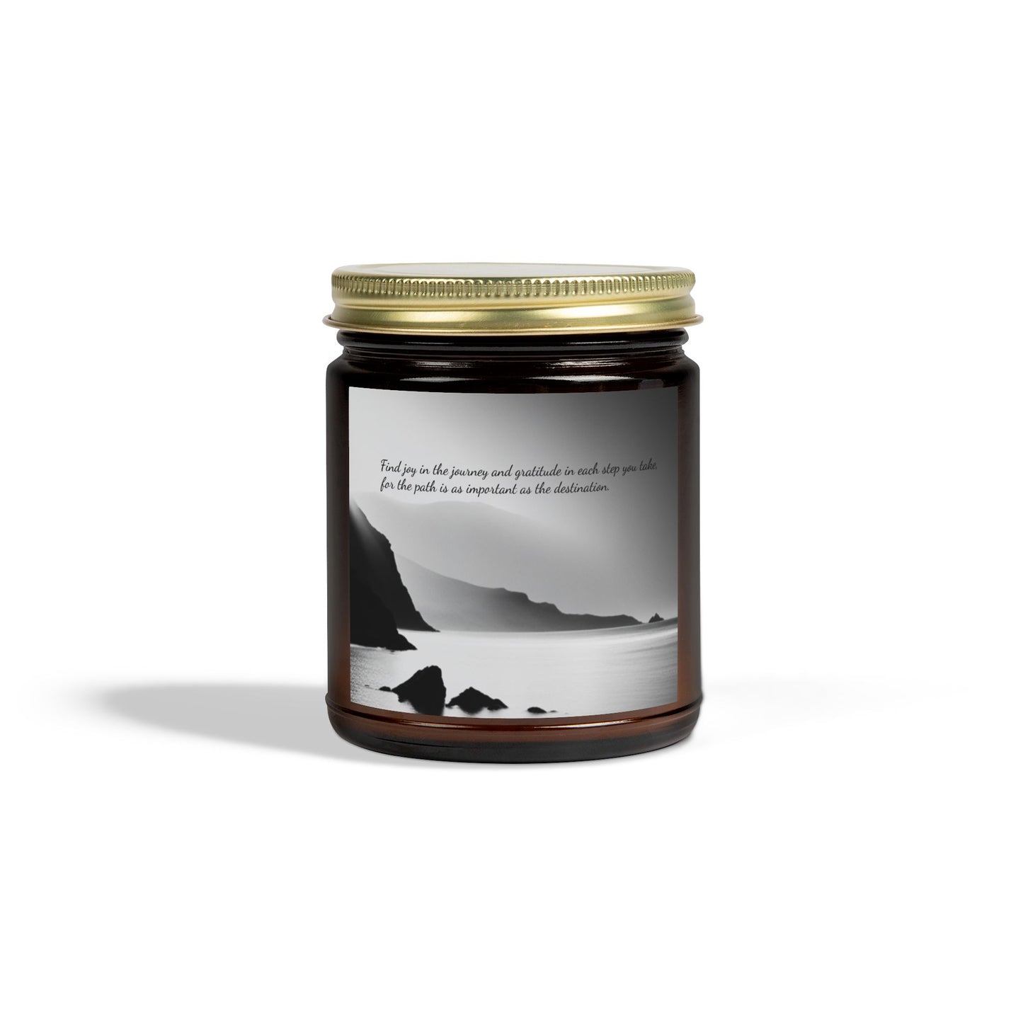 Scented candles with gratitude quote (4oz, 9oz)