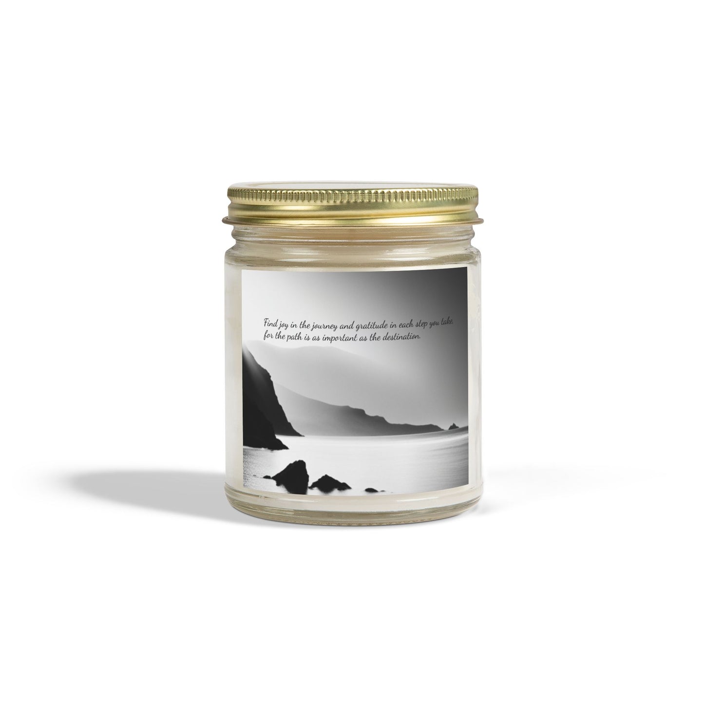 Scented candles with gratitude quote (4oz, 9oz)