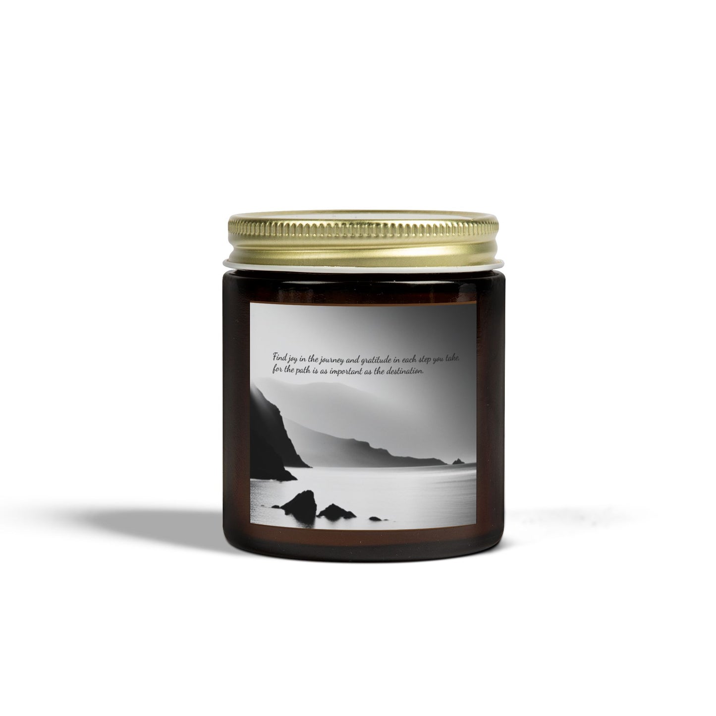 Scented candles with gratitude quote (4oz, 9oz)