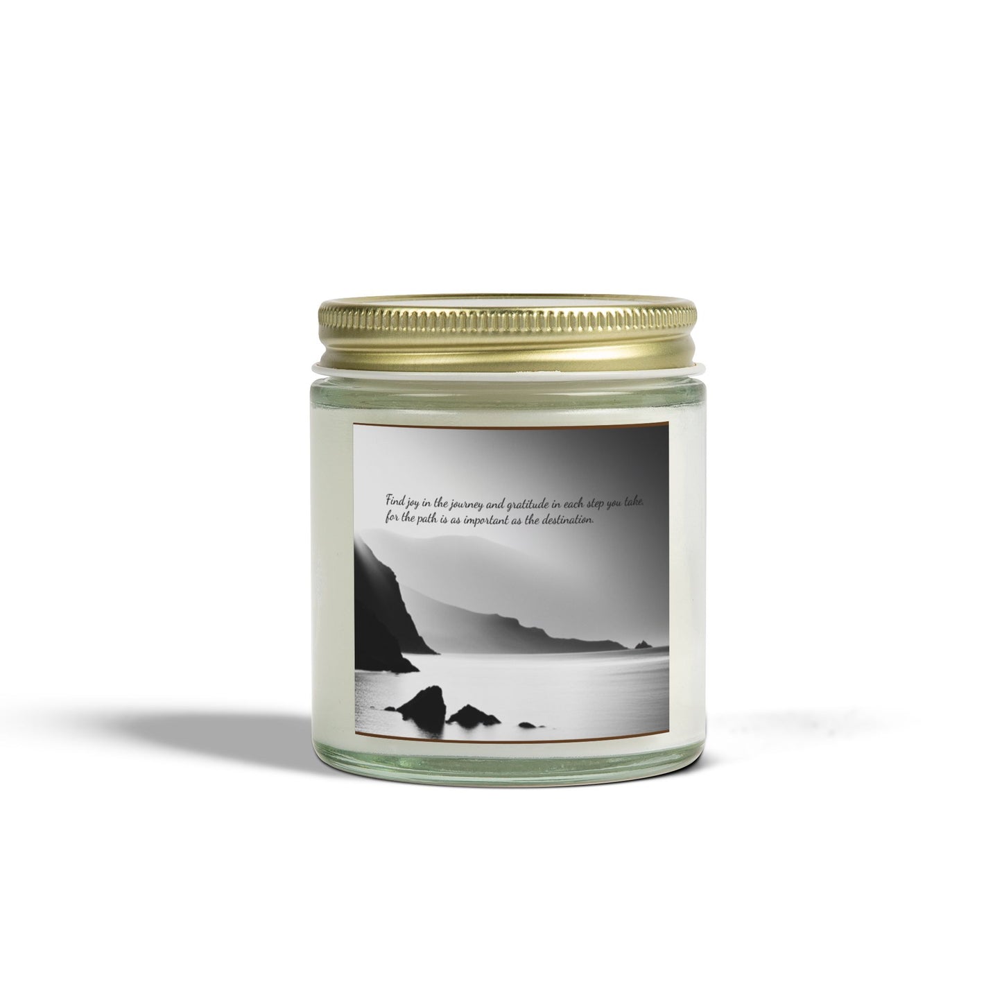 Scented candles with gratitude quote (4oz, 9oz)